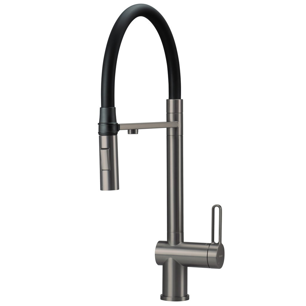 Magnetic Flexible 3-Way Tap – Titanium by Deante