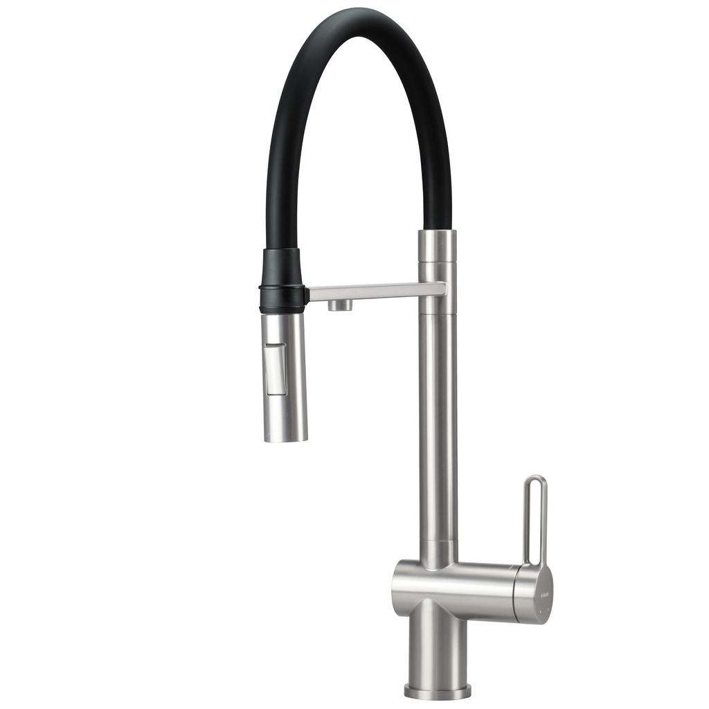 Magnetic Flexible 3-Way Tap – Steel by Deante