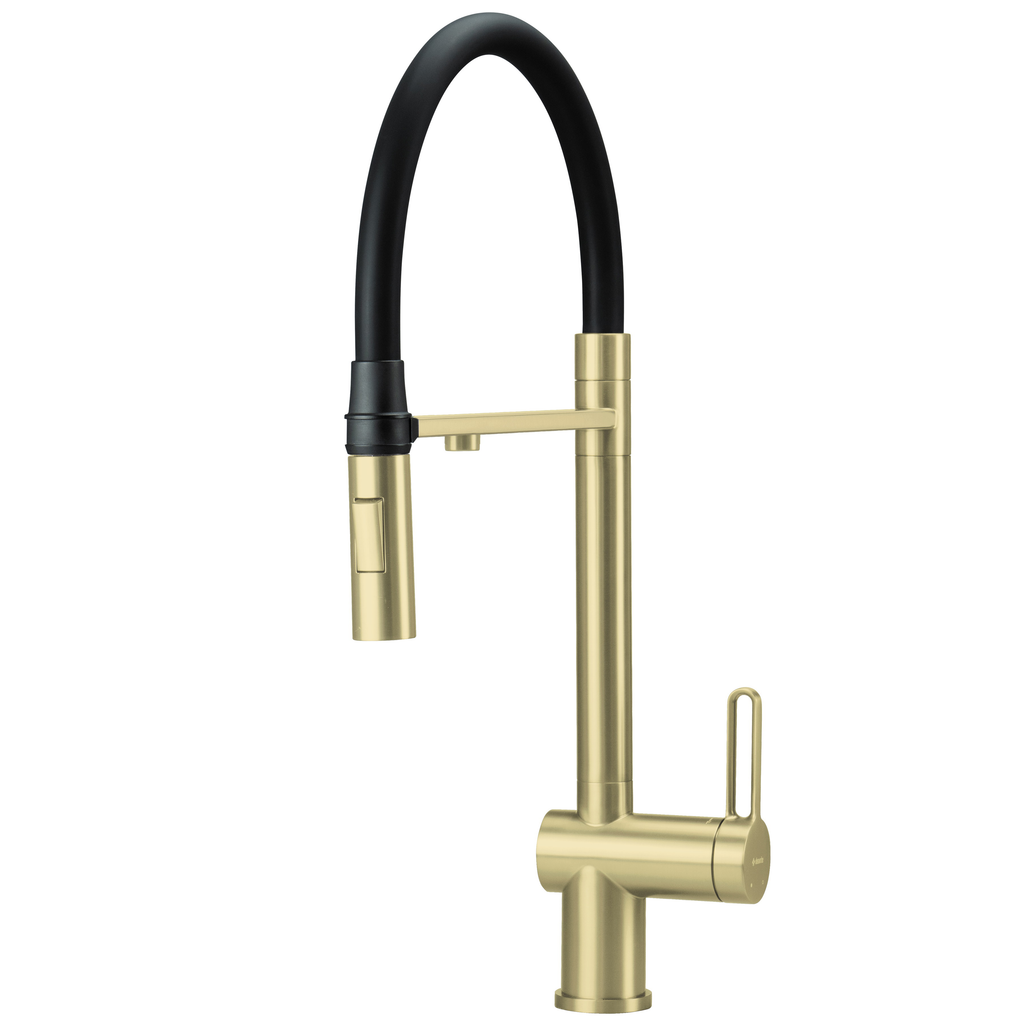 Magnetic Flexible 3-Way Tap – Gold by Deante