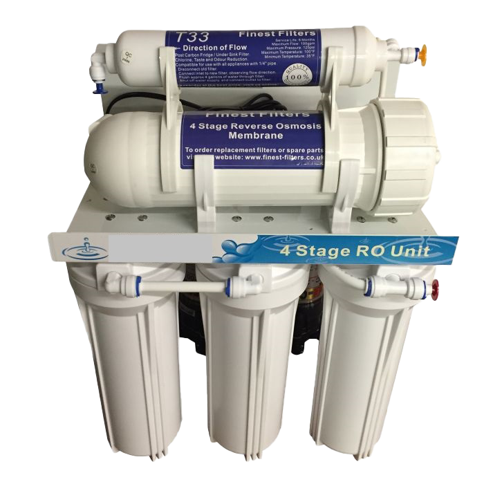 5 Stage Commercial Reverse Osmosis Filter 400GPD Tankless