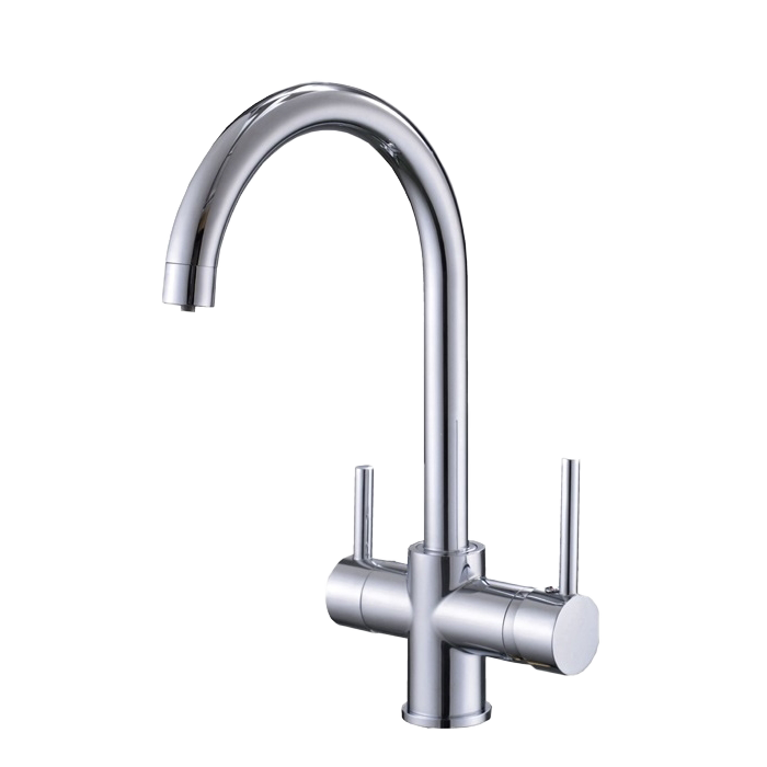 Chrome 3-way Kitchen Sink Faucet C151