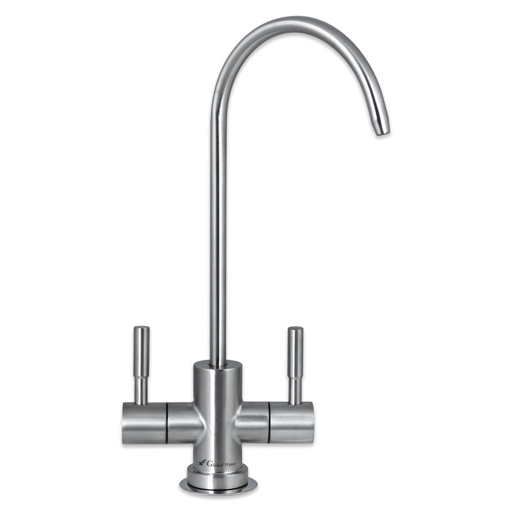 Chrome Dual tap for Drinking Water Filters
